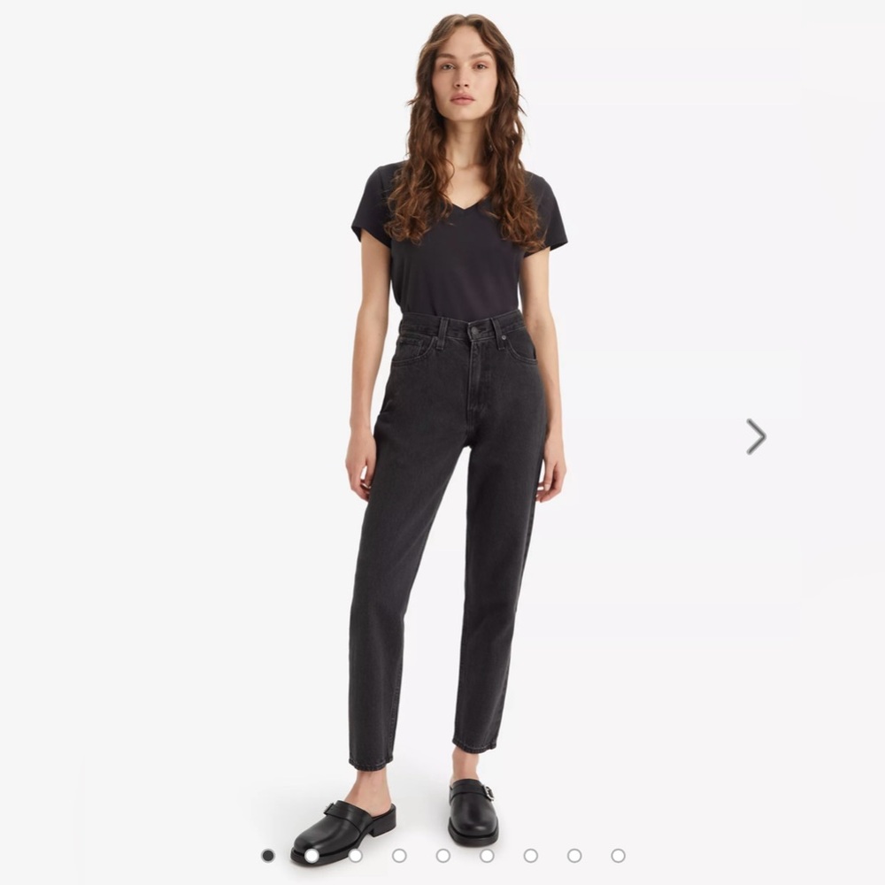 Levi's 80s Mom Jeans, Black, Size 28
